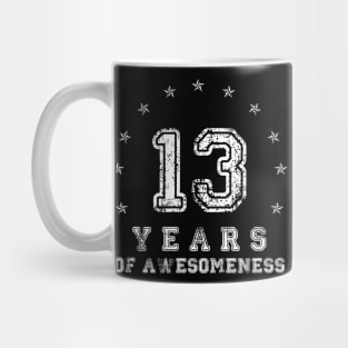 Vintage 13 years of awesomeness Mug